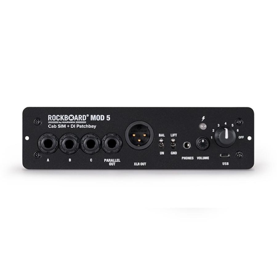 RockBoard Patchbay + Cabinet Simulator + DI B-MOD-5