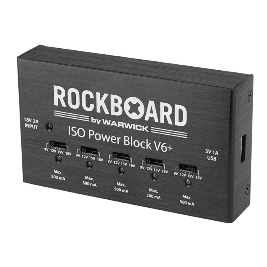 RockBoard Power Block ISO 6+ Alimentatore