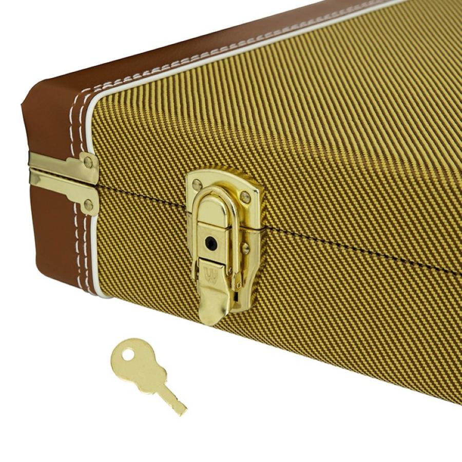 RockCase Custodia Rigida rettangolare Vintage Tweed Elettri 10606-VT/SB