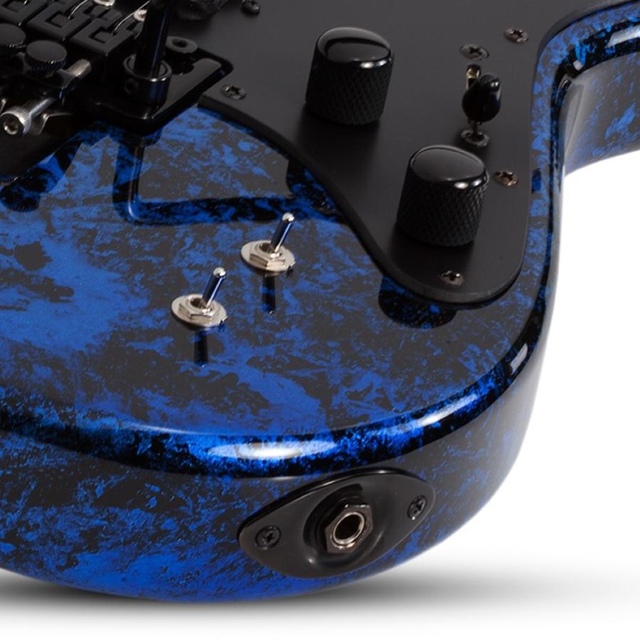 SCHECTER SUN VALLEY SUPER SHREDDER-FR-S-BLUE REIGN