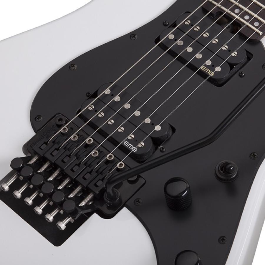 SCHECTER SUN VALLEY SUPER SHREDDER-FR-WHT
