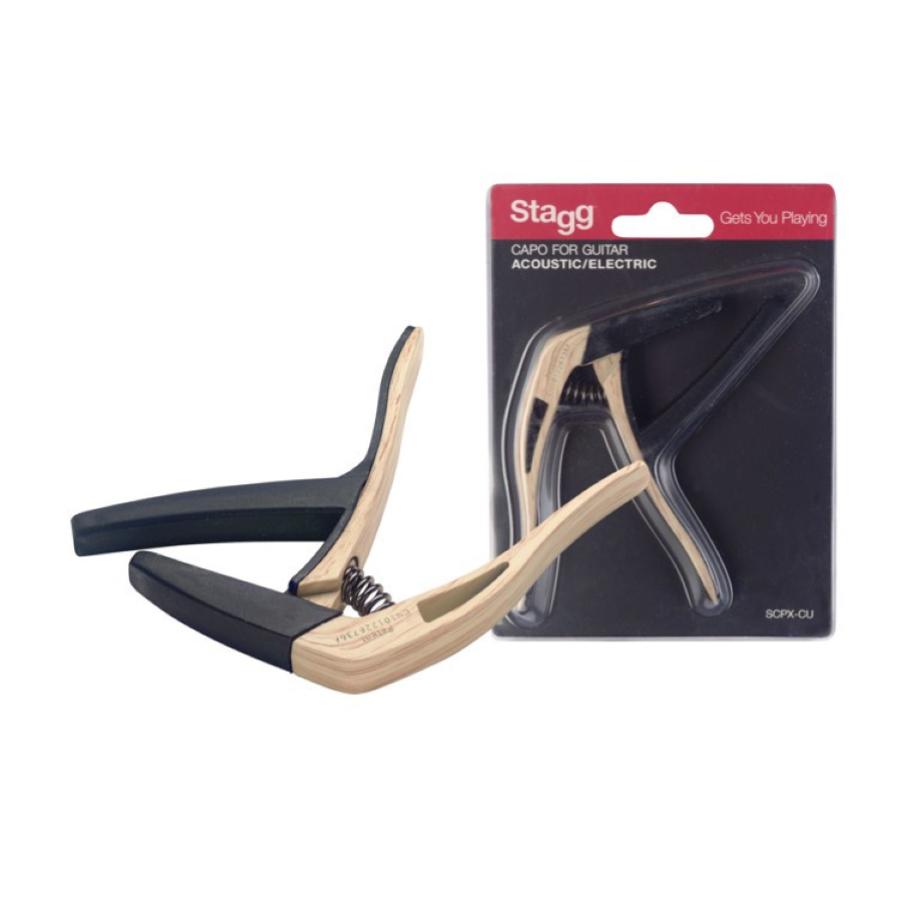 STAGG SCPX CU CLWOOD capotasto chitarra
