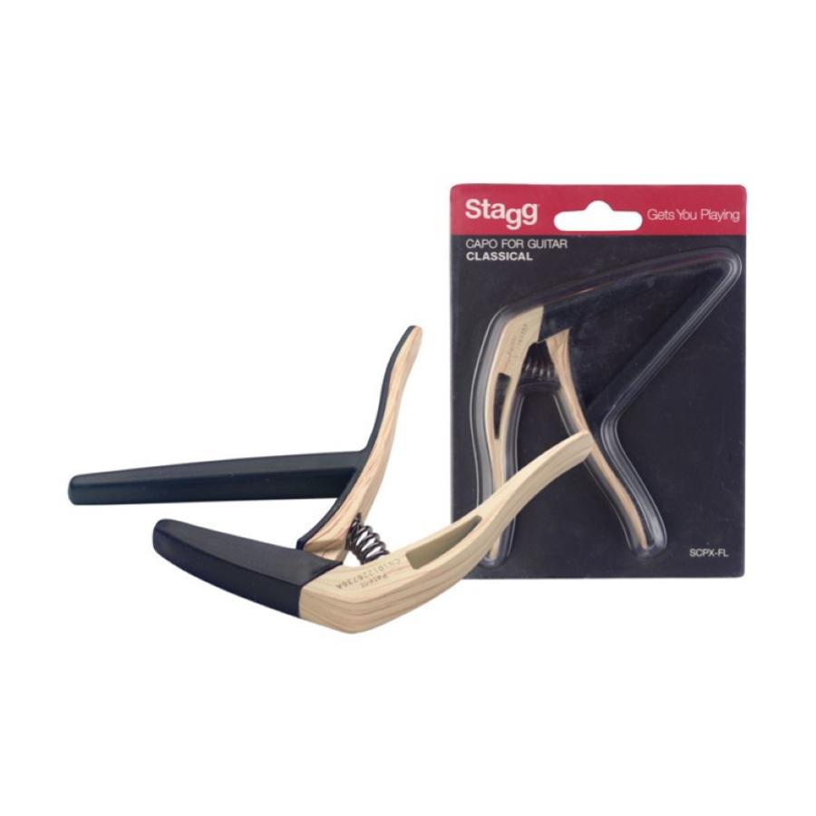 STAGG SCPX FL CLWOOD capotasto chitarra