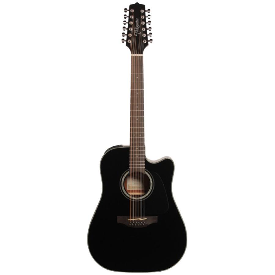 TAKAMINE GD30CE-12-BLK Dreadnought 12 Ctw Elet G Series