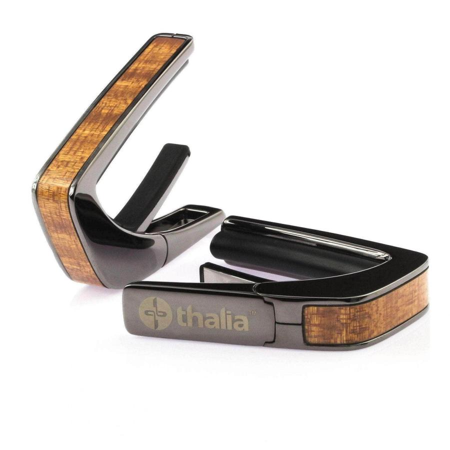 Thalia Capotasto black chrome inserto sapele CB200-SP