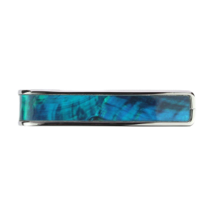 Thalia Capotasto cromato inserto teal angel wing CC200-TW