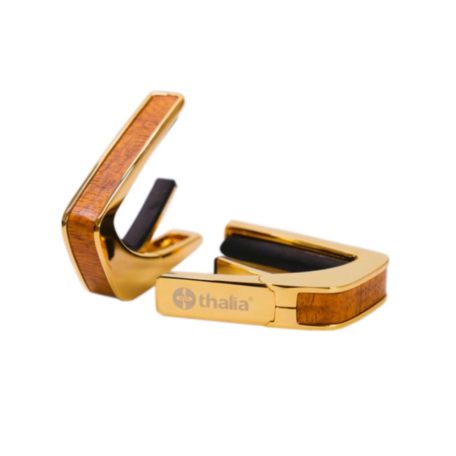 Thalia Capotasto gold 24k inserto AAA hawaiian koa CG200-HK
