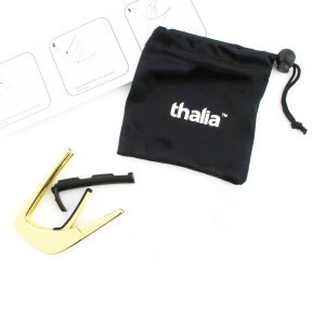 Thalia Capotasto gold 24k inserto AAA hawaiian koa CG200-HK