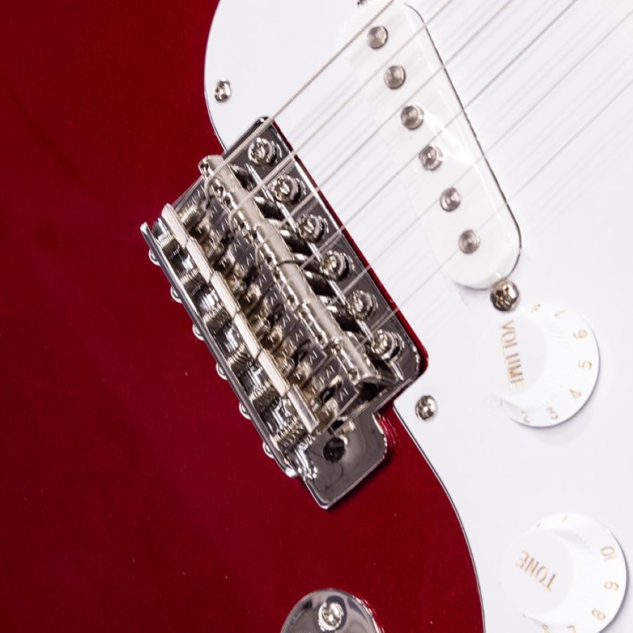 TOKAI Traditional Strato Style SSS Metallic Red AST52 MR/M