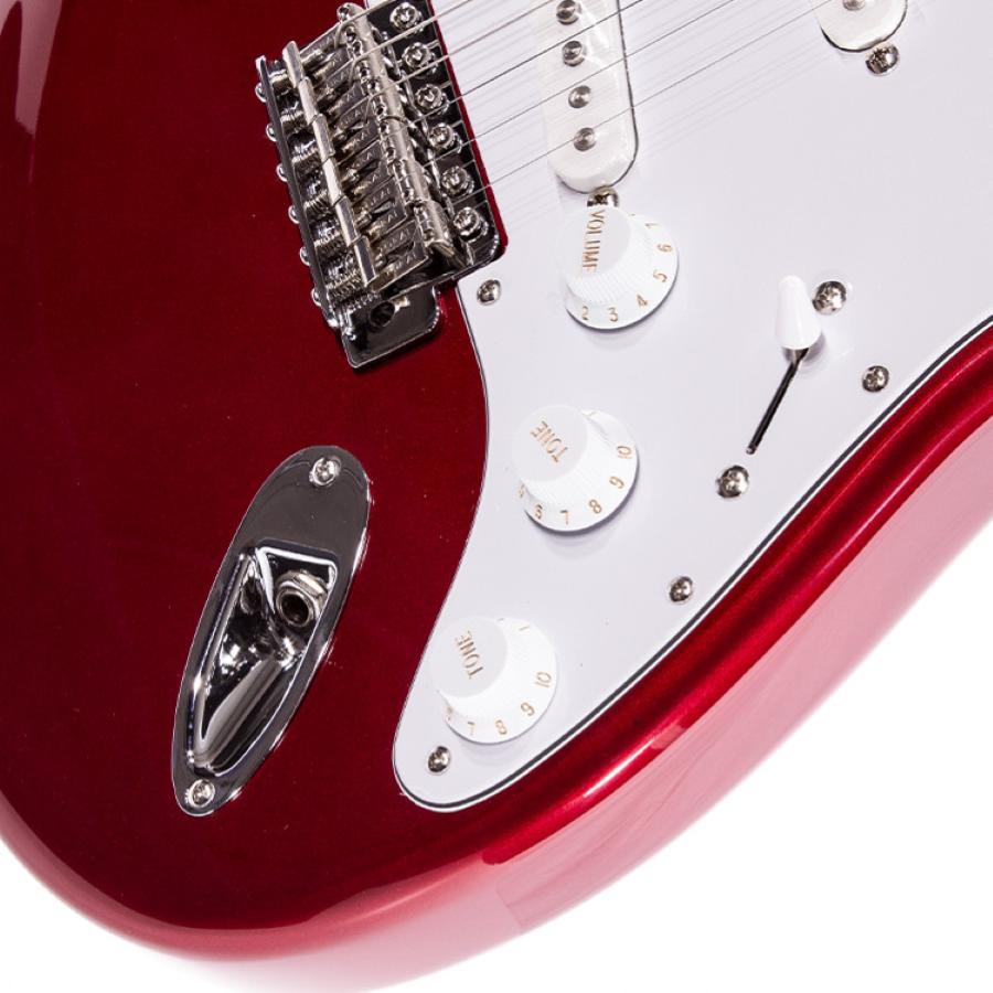 TOKAI Traditional Strato Style SSS Metallic Red AST52 MR/M