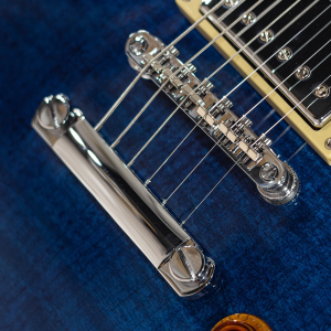 TOKAI Traditional LP Style Flame See Through Blue UALS62F SBL