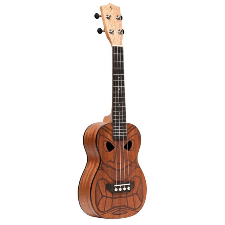 STAGG Ukulele concerto natural con borsa UC TIKI MENA