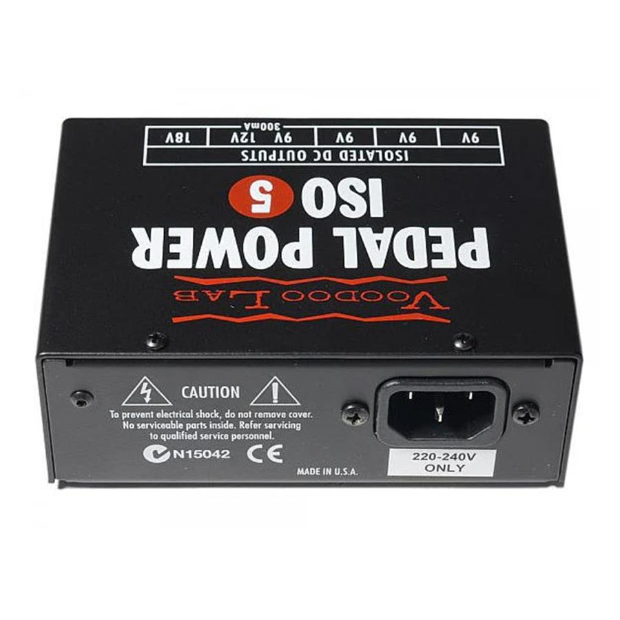 Voodoo Lab ISO-5 Alimentatore per pedali