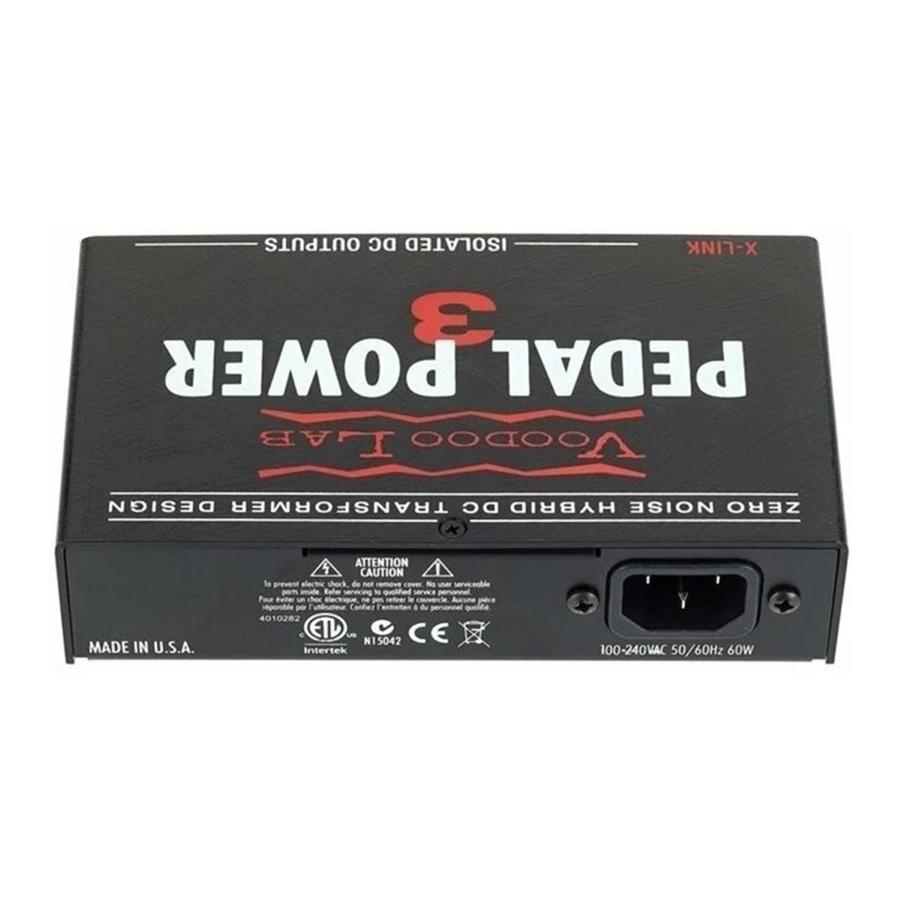 Voodoo Lab 3 Alimentatore per pedali PP3