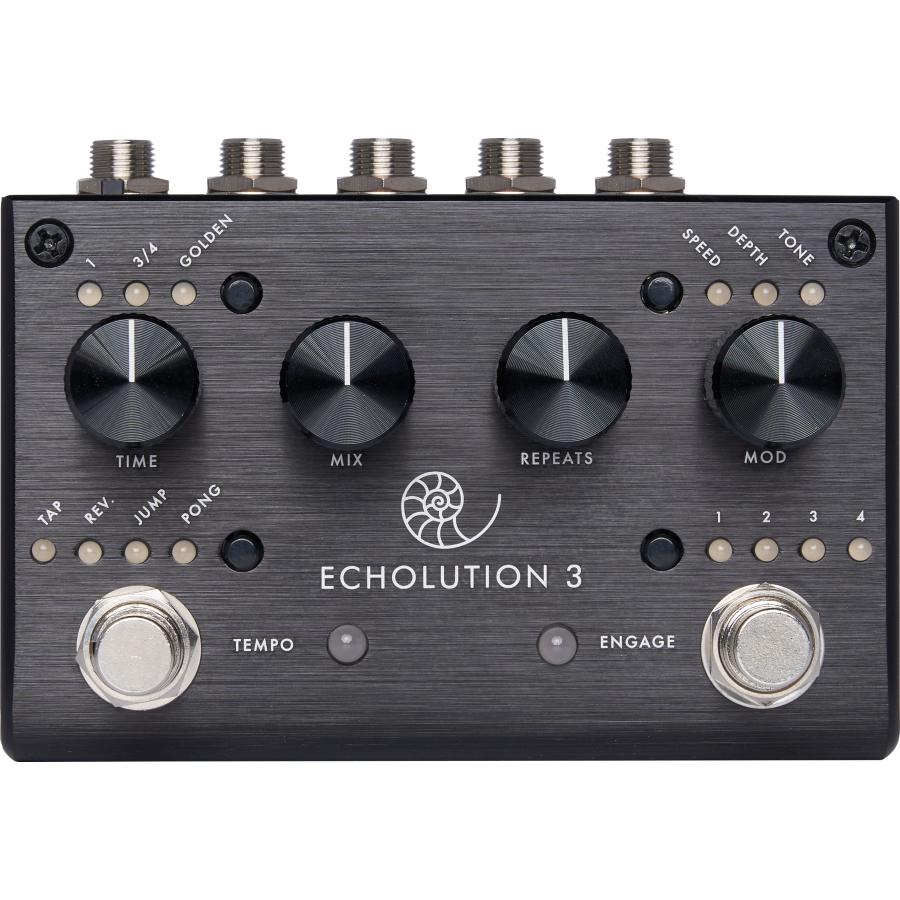 PIGTRONIX Echolution 3 Stereo Multi-Tap Delay