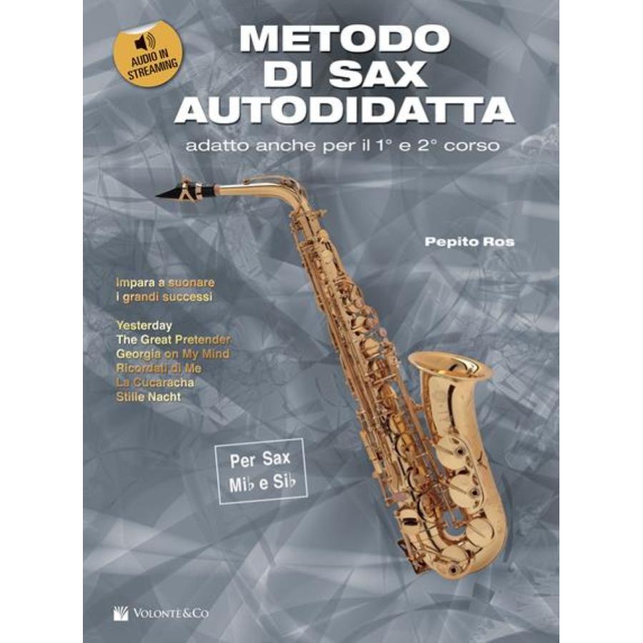 PEPITO metodo di sax autodidatta (si b e mi b) + cd