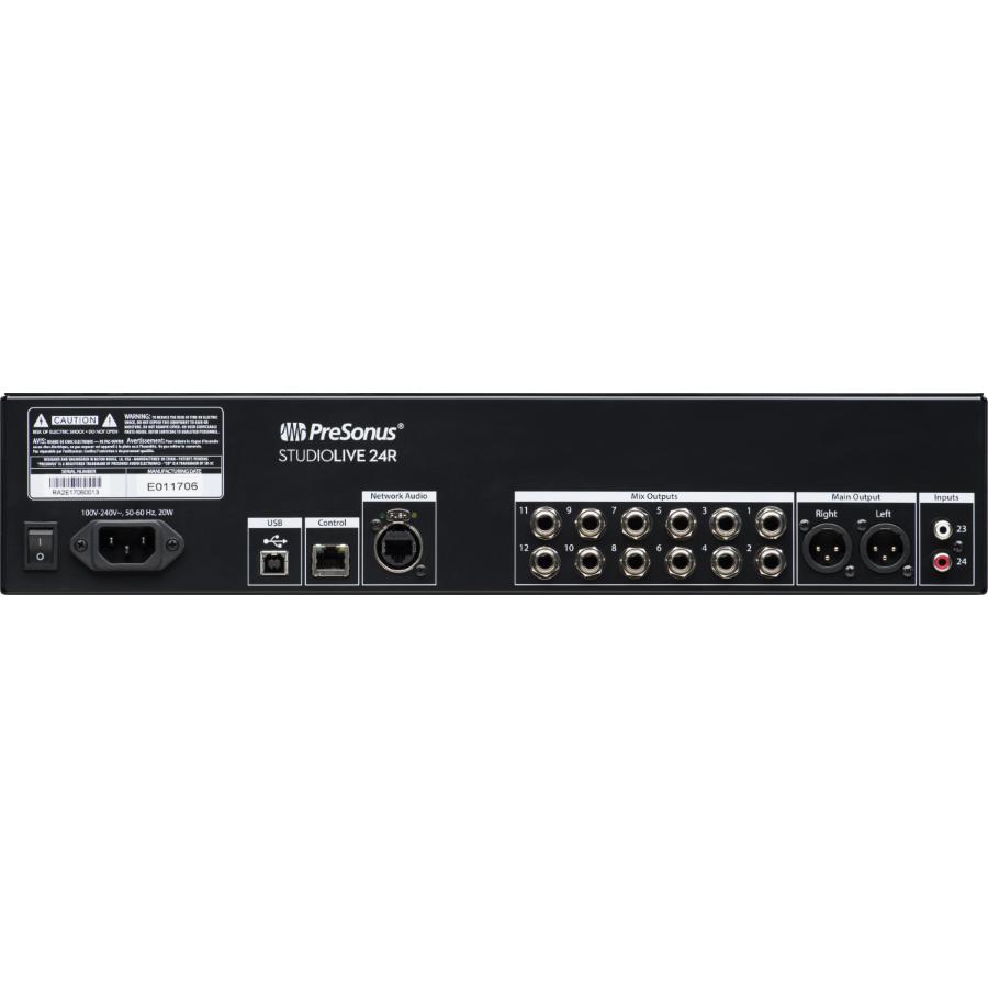 PRESONUS Studiolive 24R Mixer Digitale A Rack Nero
