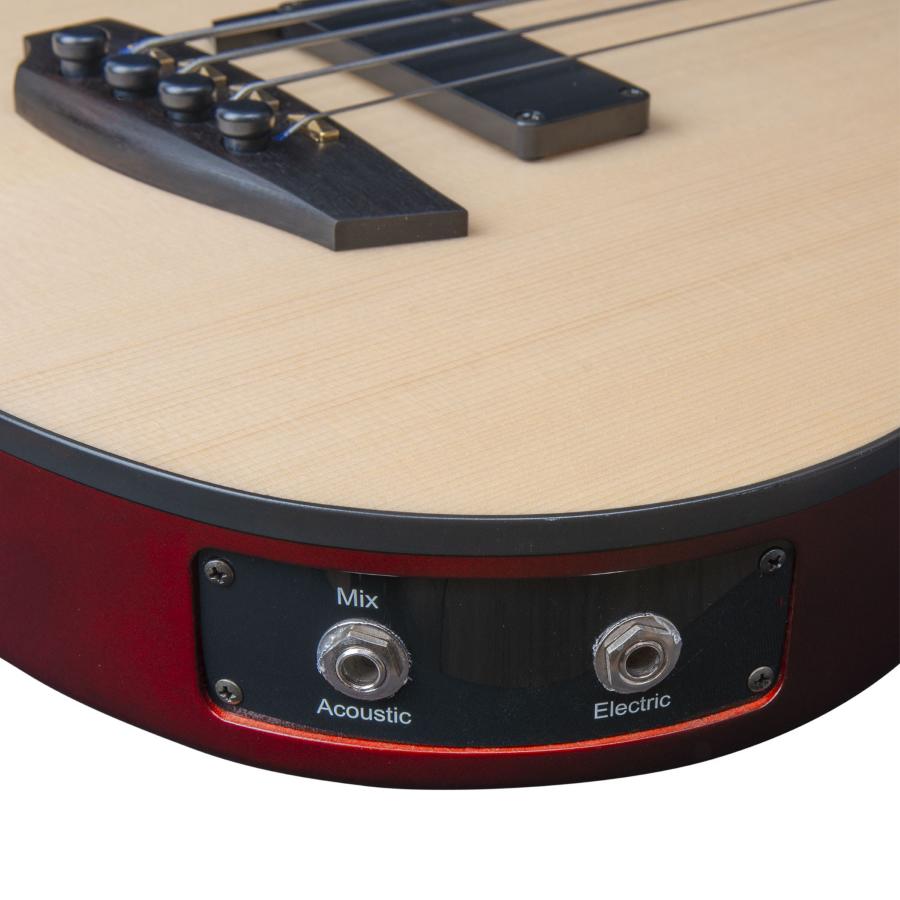 Godin Multiac A4 ULTRA Semi-Acoustic Basses A/E Fretless Natural