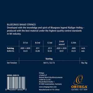 ORTEGA BJRH-5L corde banjo