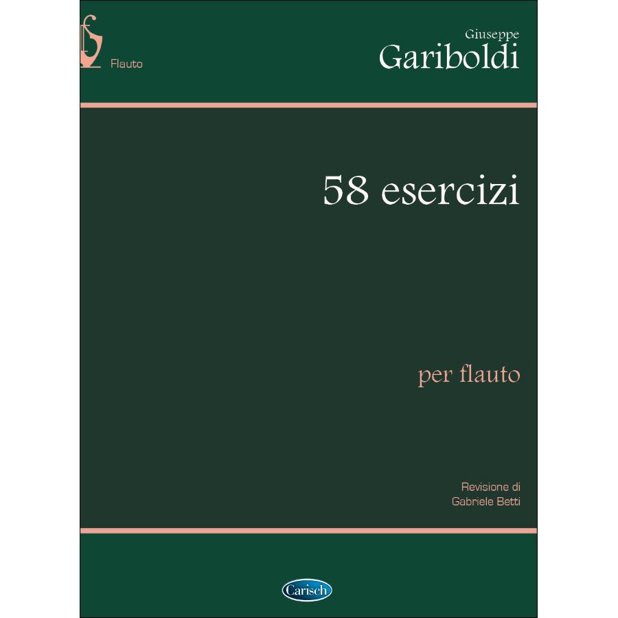GARIBOLDI Giuseppe Esercizi 58 Flauto (Betti)