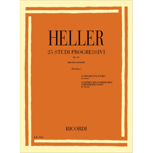 HELLER 25 Studi Progressivi Op.46 Libro