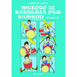Santi Metodo Batteria Per Bambini Vol 2