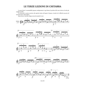 Julio S. Sagreras Le terze lezioni di chitarra
