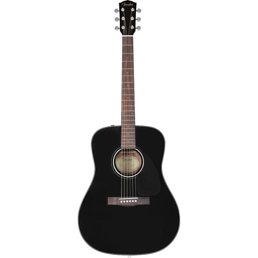 FENDER CD-60 Dreadnought V3 with Case Nero