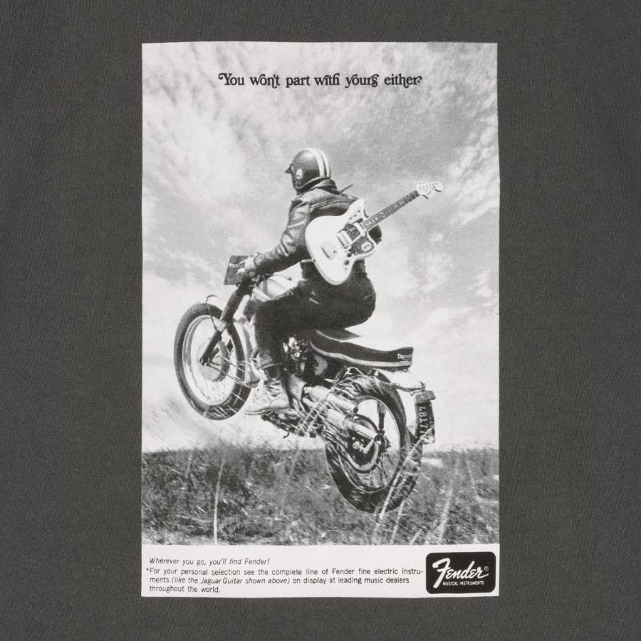 FENDER Maglietta Vintage Ad Biker Grafite XL