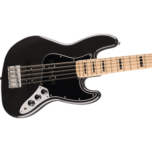 SQUIER Affinity Series Active Jazz Bass V Black Metallic