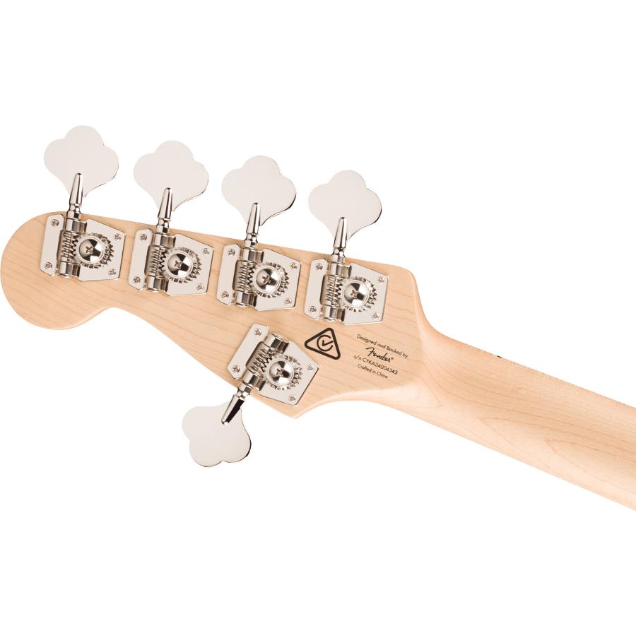 SQUIER Affinity Series Active Jazz Bass V Black Metallic