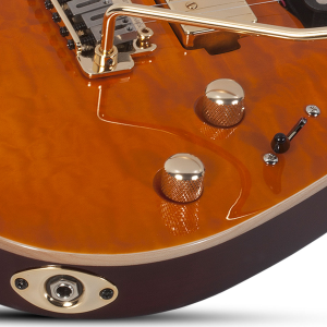 SCHECTER california classic 6-tr-trans amber