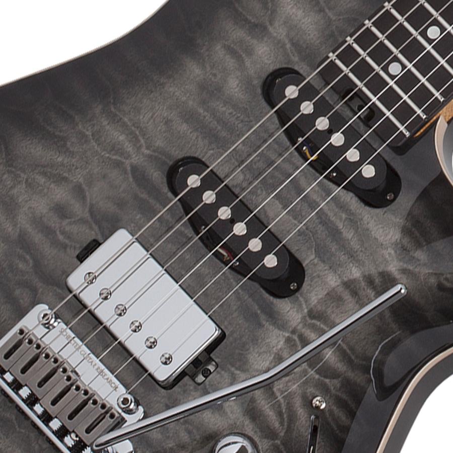 SCHECTER california classic 6-tr-charcoal burst