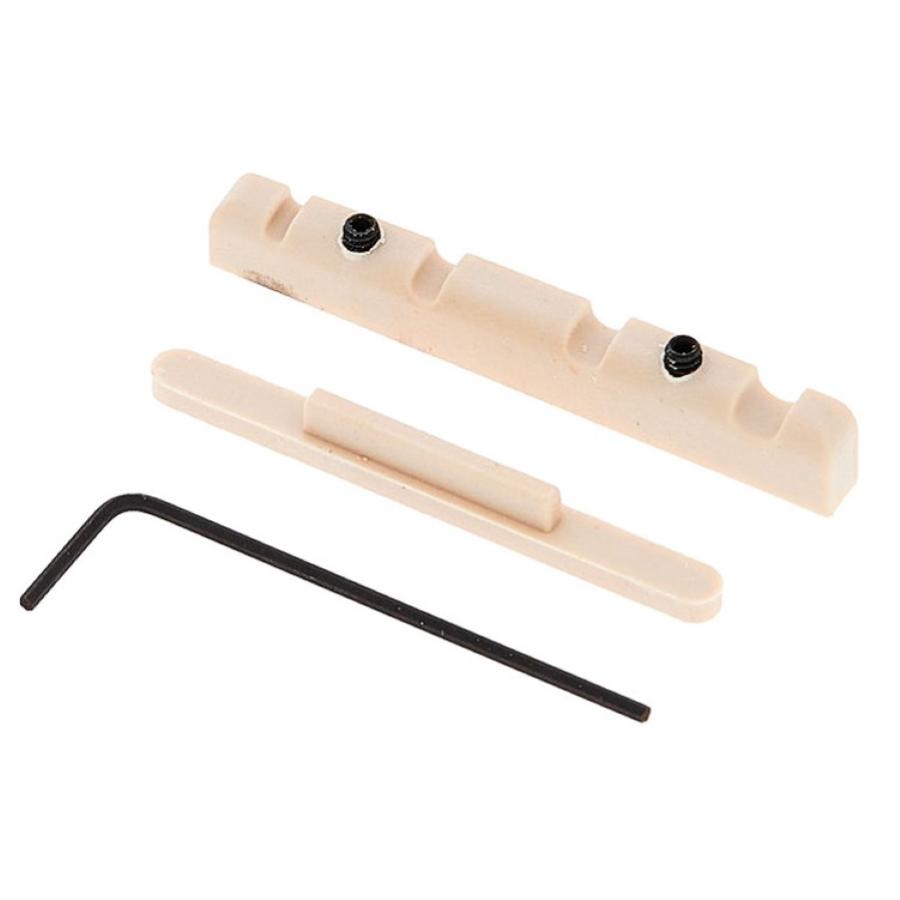 SADOWSKY Capotasto bianco Just A Nut III 4St 44,45mm/1,75