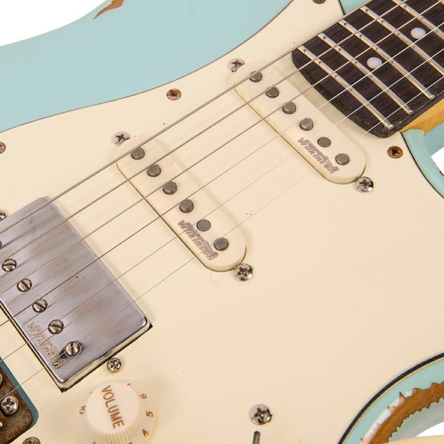 VINTAGE Chitarra Elettrica V6 HSS Icon Gloss Distressed