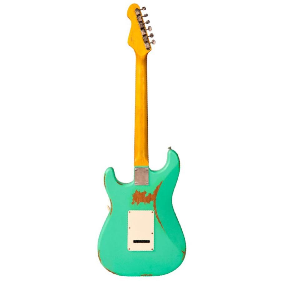 VINTAGE Chitarra Elettrica V6 Icon Distressed Ventura Verde
