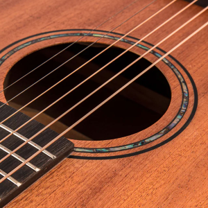 VINTAGE Chitarra Acustica Elettrificata VE300 Folk Satinato