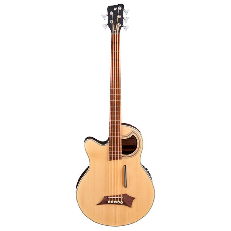 WARWICK Basso Acustico Mancino Alien Deluxe 5 Natural