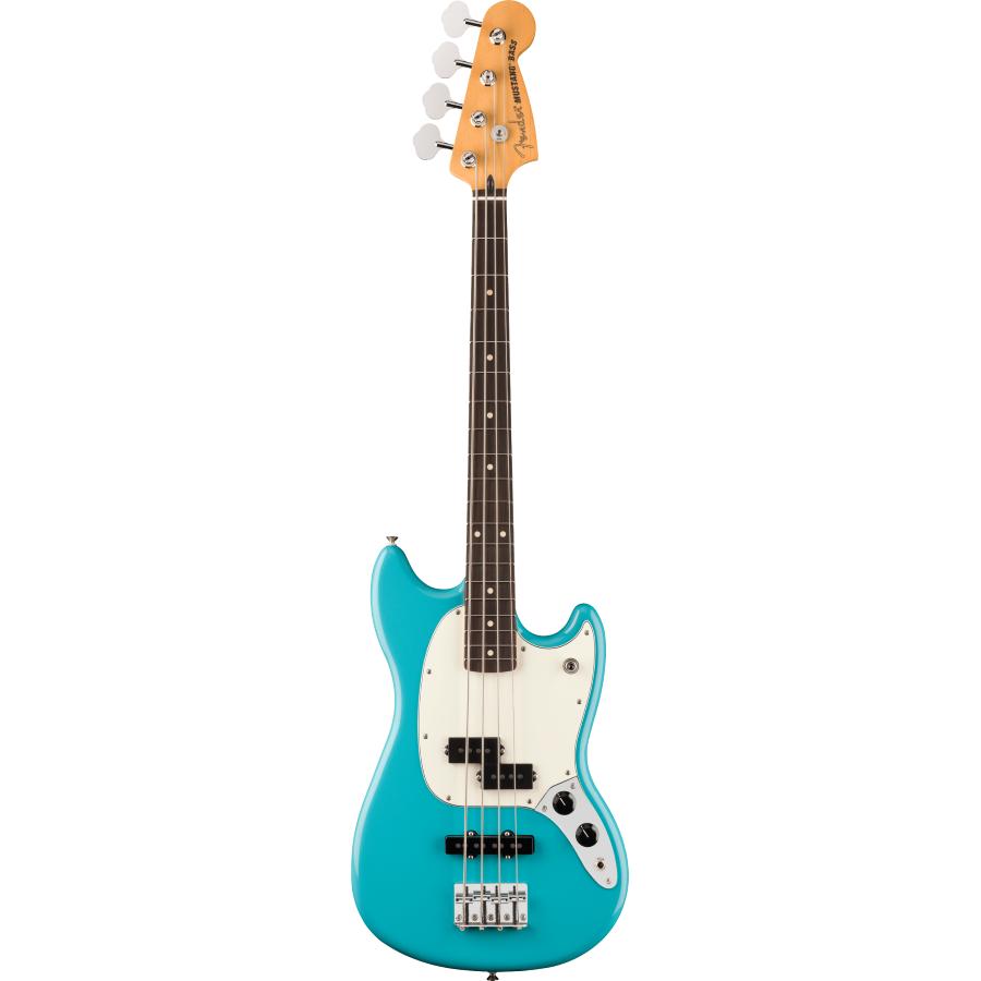 FENDER Player II Mustang Bass PJ Aquatone Blue