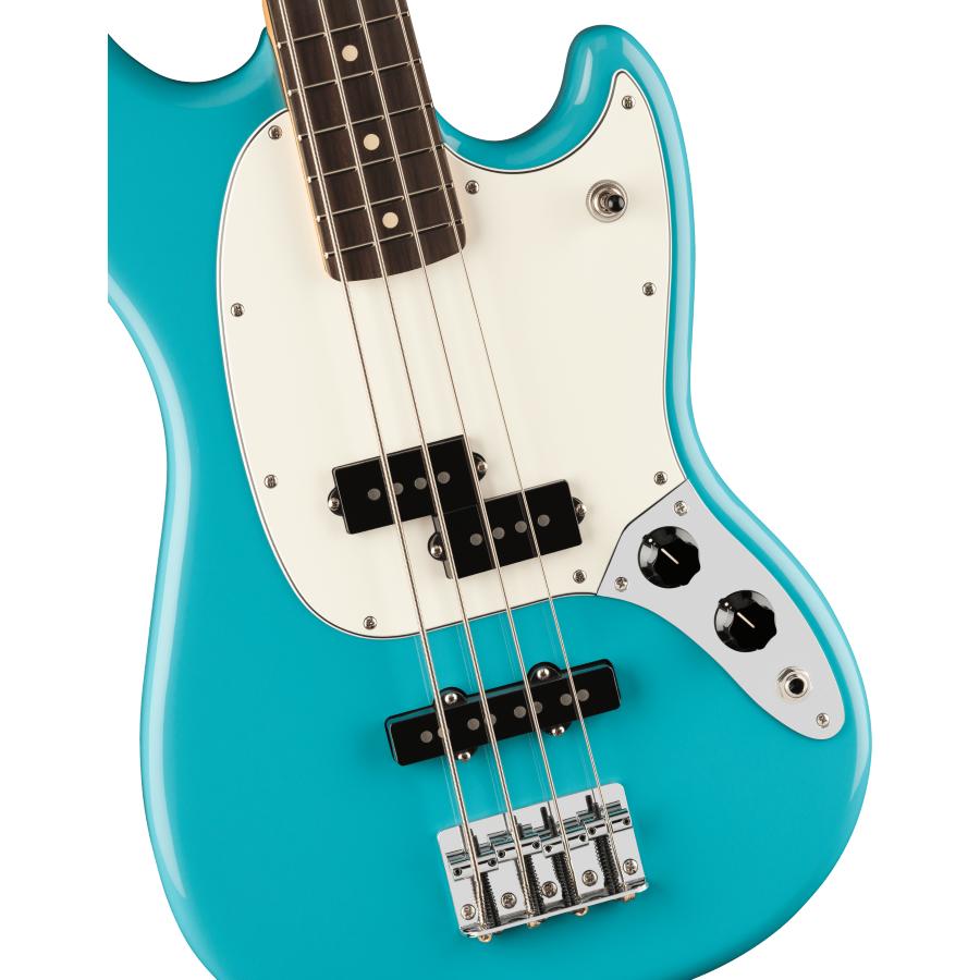 FENDER Player II Mustang Bass PJ Aquatone Blue