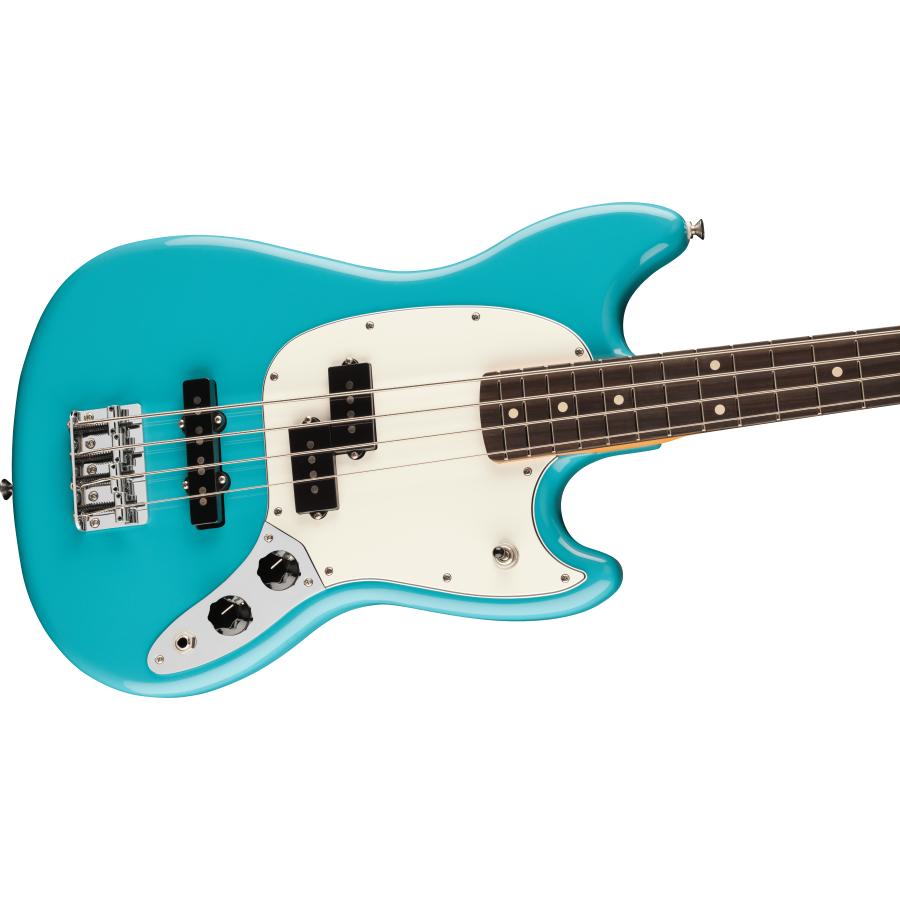 FENDER Player II Mustang Bass PJ Aquatone Blue