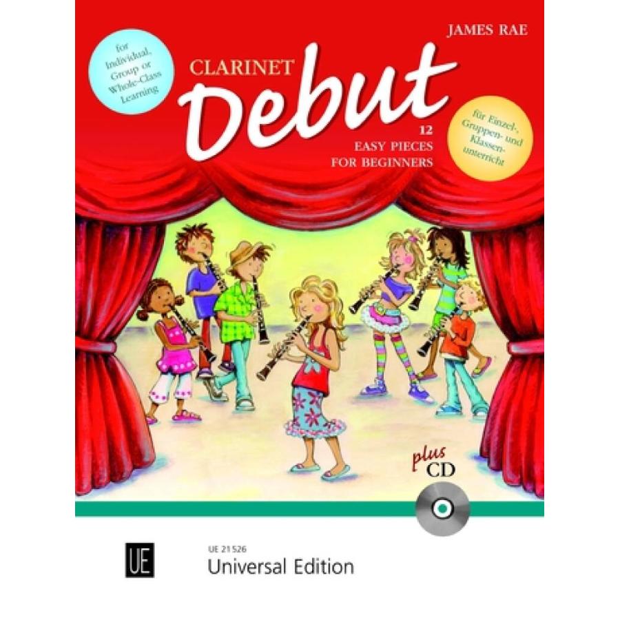 CLARINET DEBUT - 12 easy pieces for beginners