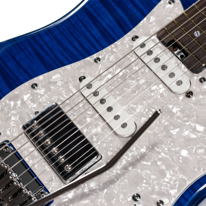 SCHECTER R66 Elite II Rosewood Traditional See-Thru Sky Blu
