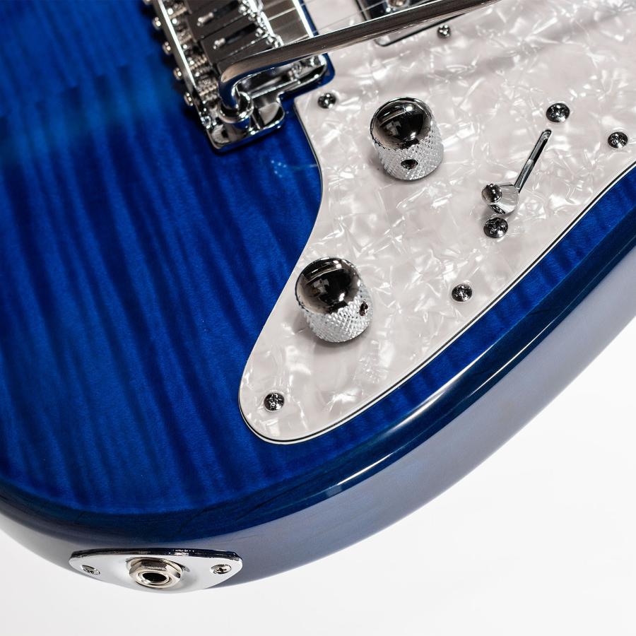 SCHECTER R66 Elite II Rosewood Traditional See-Thru Sky Blu