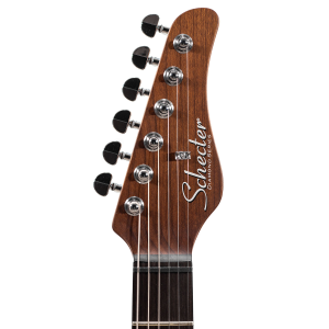 SCHECTER R66 Elite II Ebony Traditional See-Thru Black