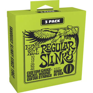 ERNIE BALL 3221 Regular Slinky (3 Pack)