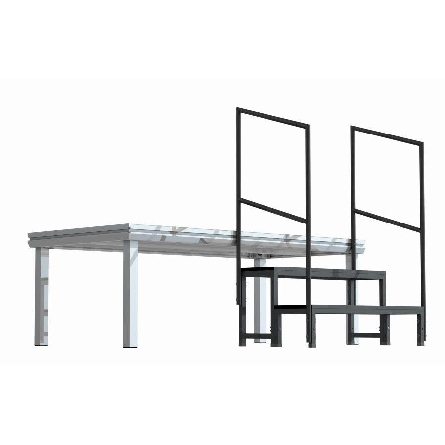 MODULA DECKS MODSTR20 GRADINO 20 CM PER SCALA MODULARE 20X80X25