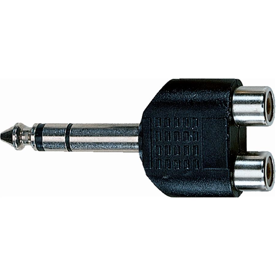PROEL AD/272 adattatore 1 jack maschio stereo 6.3 >> 2 rca femmina