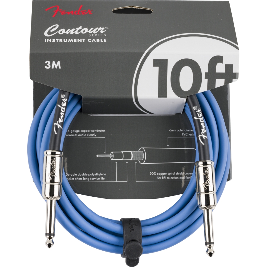 FENDER contour 10' cable lpb