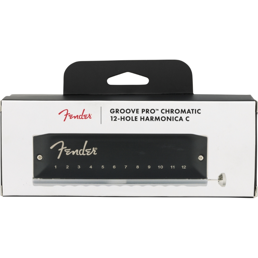 FENDER Groove Pro Chromatic 12-Hole Harmonica Key of C